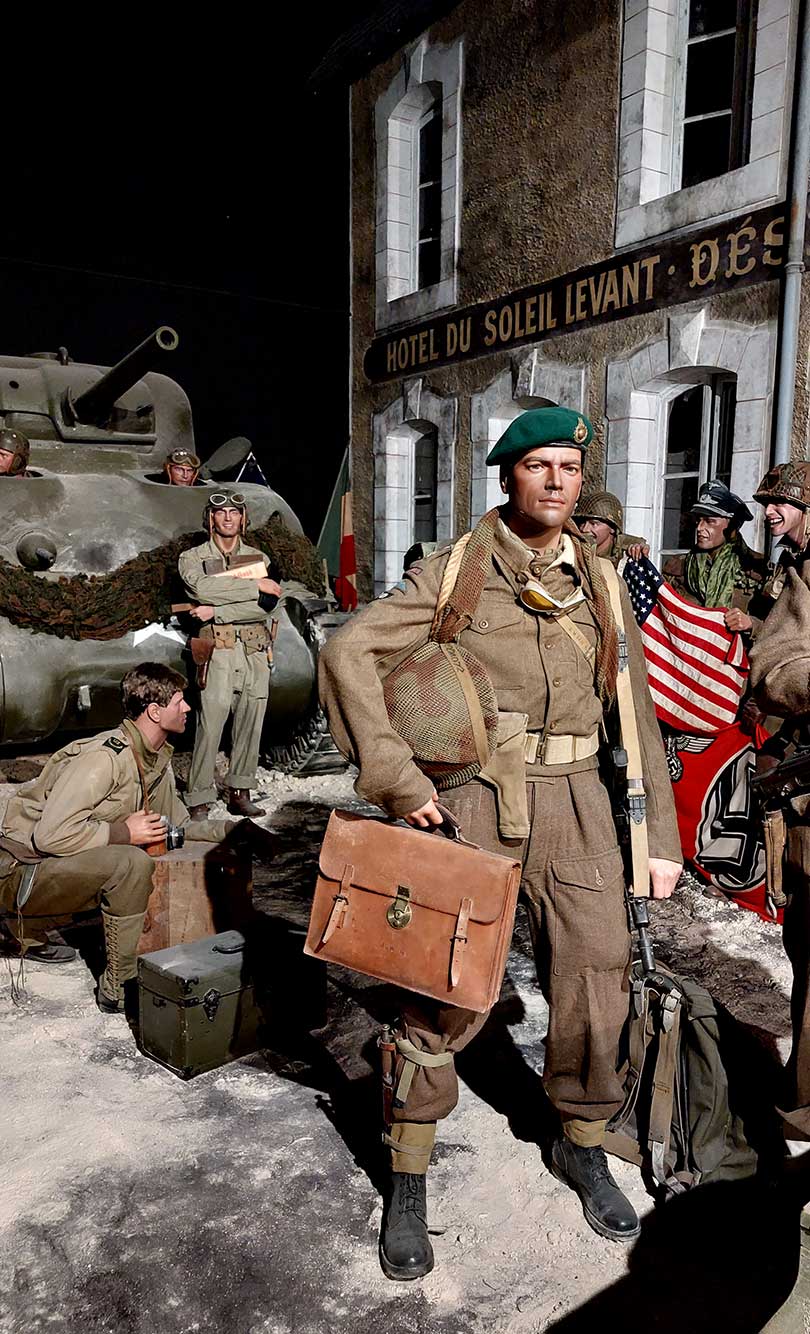 Rue Carentan reconstituée