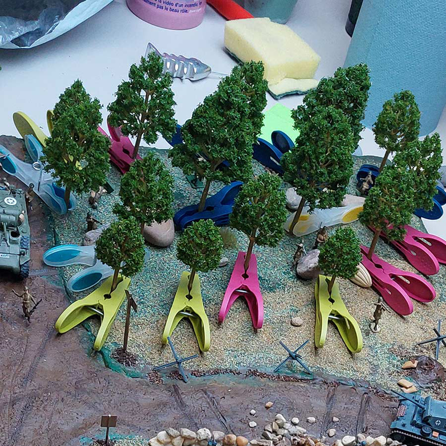 Recherche de positionnement des arbres